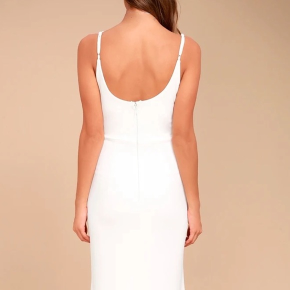 White Long Dress - NEW! - Picture 4 of 4